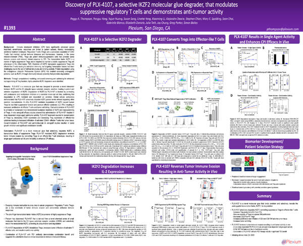 Discovery of PLX-4107, a Selective IKZF2 Molecular Glue Degrader, That ...